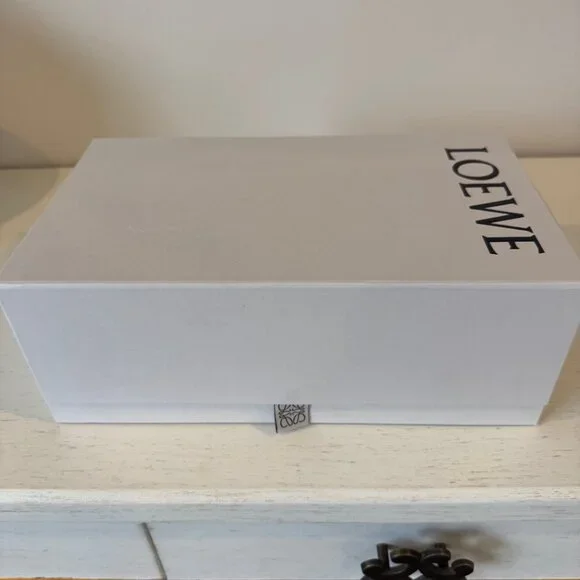 Loewe Flow Runner 2.0 Sneakers Gold Black Suede Nylon EU 38 US 8 LFR2282X05 - Picture 13 of 15